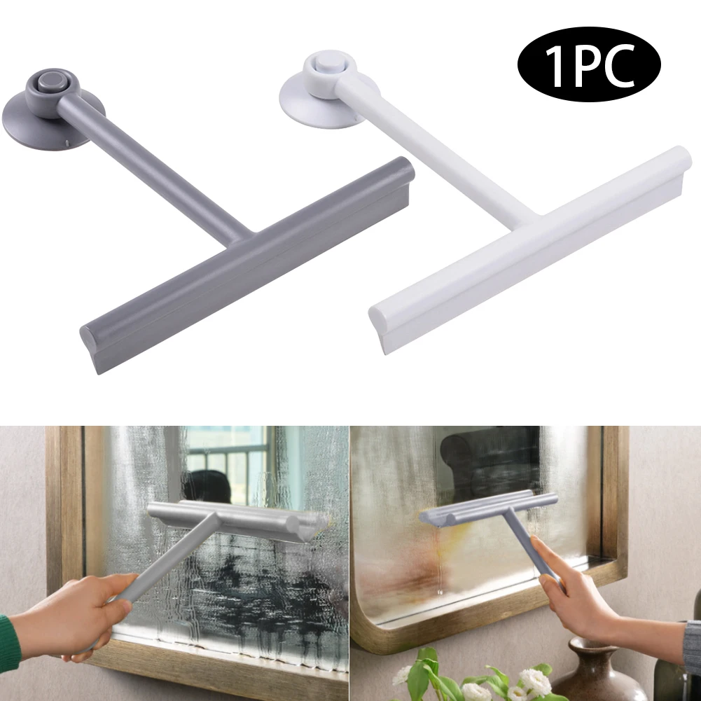 

Manual Tool Wall Hanging Glass Wiper Car Windshield Washing With Sucker Water Scraper Long Handle Window Cleaning Household