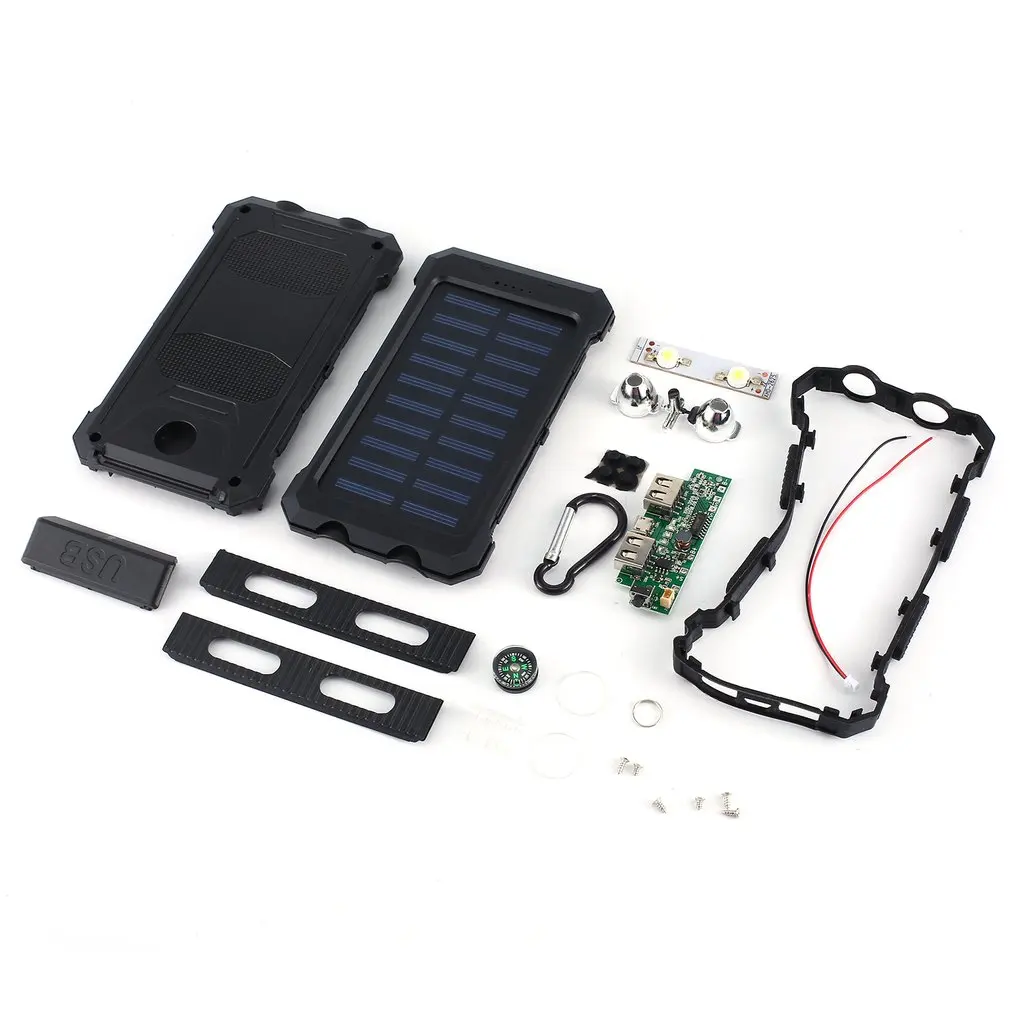 Самодельный чехол на солнечной батарее 2 usb порта Внешнее зарядное устройство