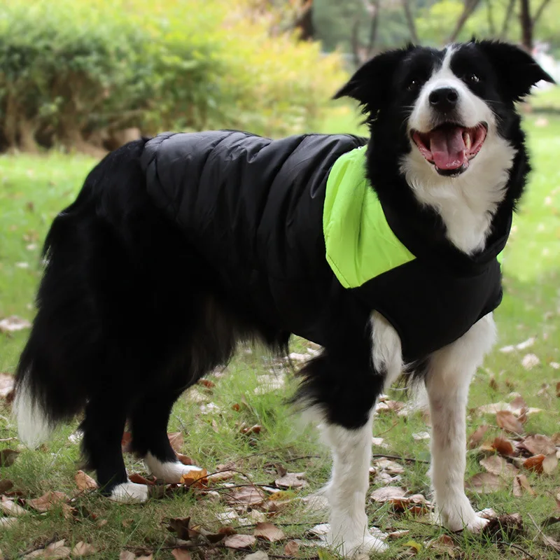 Теплый жилет для собак зимняя куртка кошек водонепроницаемая одежда хлопковое