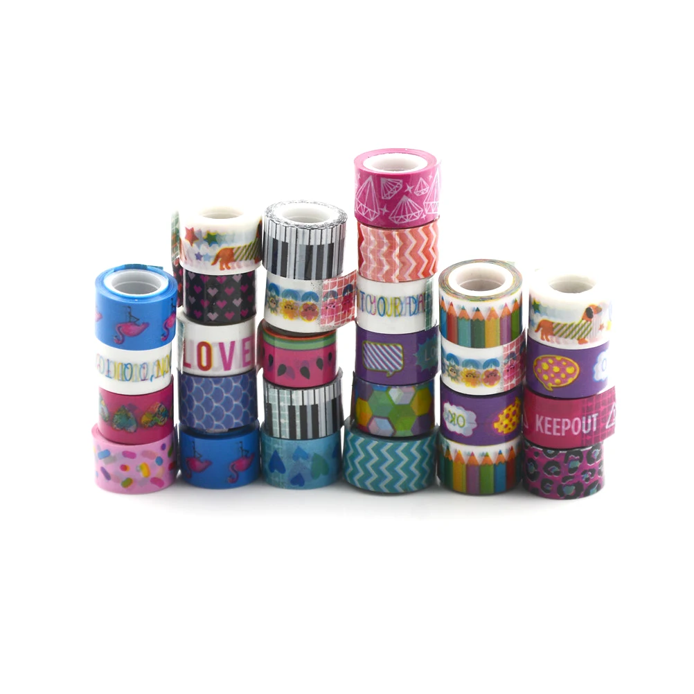 

1Roll Colorful Cartoon Adhesive Pvc Washi Tape Children DIY Diary Decoration Masking Tape Stationery
