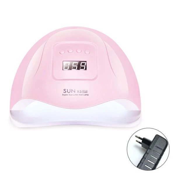 pink Умная 54/72/80/108/110 Вт УФ светодиодная лампа Сушилка для ногтей для всех типов геля 36 светодиодов Лампа для маникюра, солнечного света инфракрасного зондирования - Цвет: pink