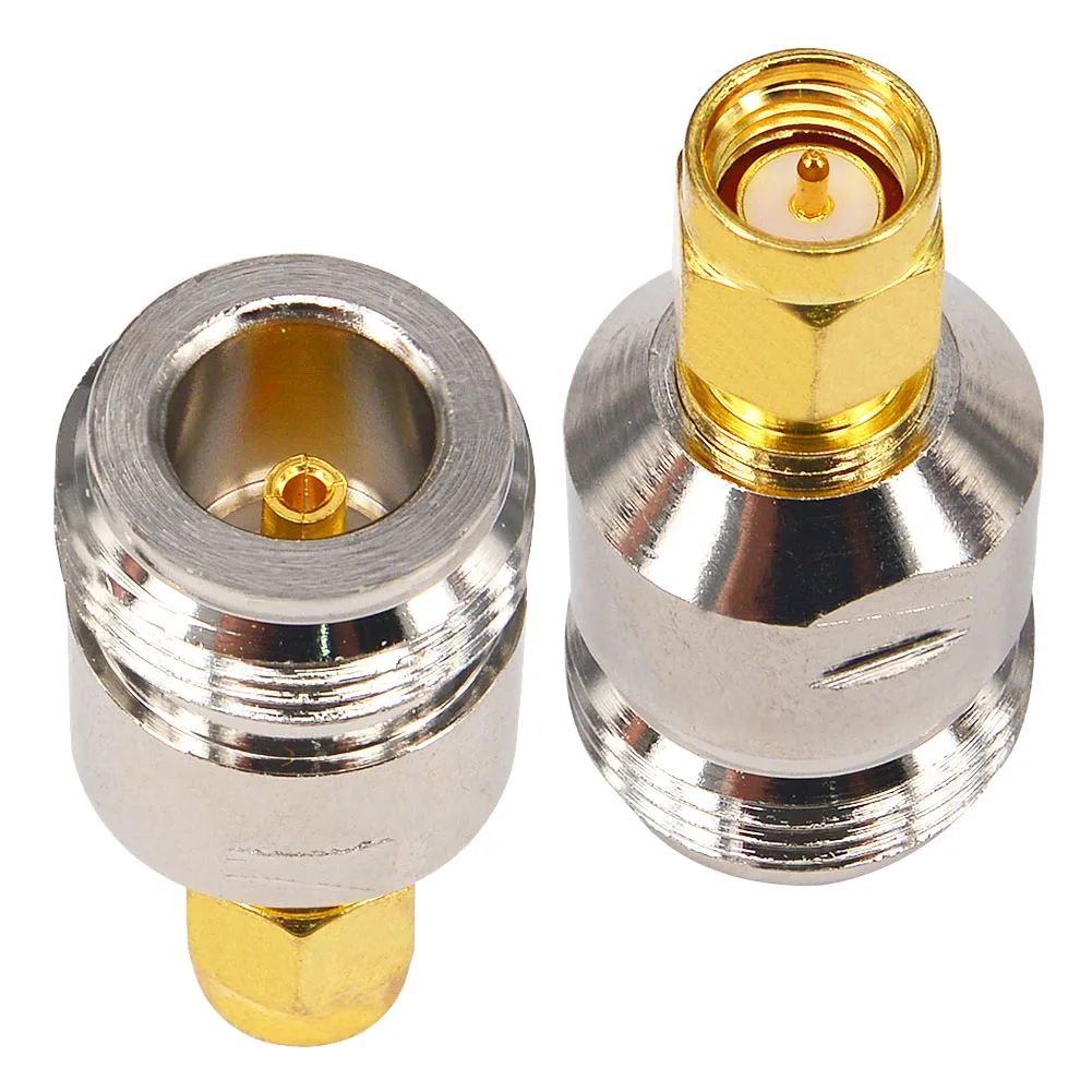 

YILIANDUO 2Pcs SMA Male to N-Type Female Connector Electrical Wire RF Coax Cable Adapter 4 Antennas, Radio, WiFi Free Shipping