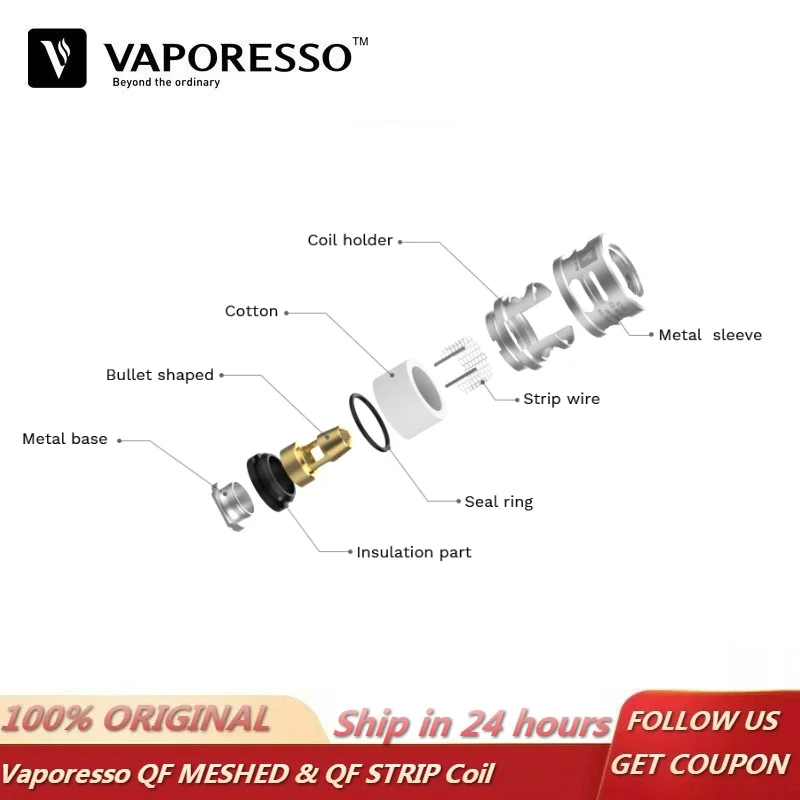 18 шт./лот Vaporesso SKRR Замена QF Vape катушки QF полосы 0.15ohm QF в сеточку 0.2ohm атомайзер ядро для Люкс Gen комплект SKRR-S танк
