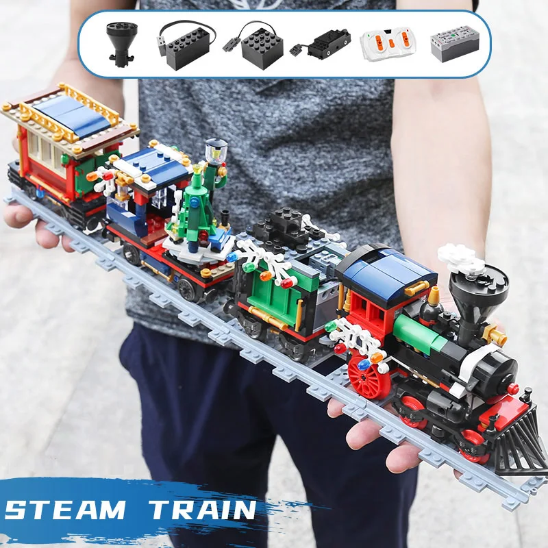 36001 техника города зимние праздники Рождество радиоуправляемая станция с