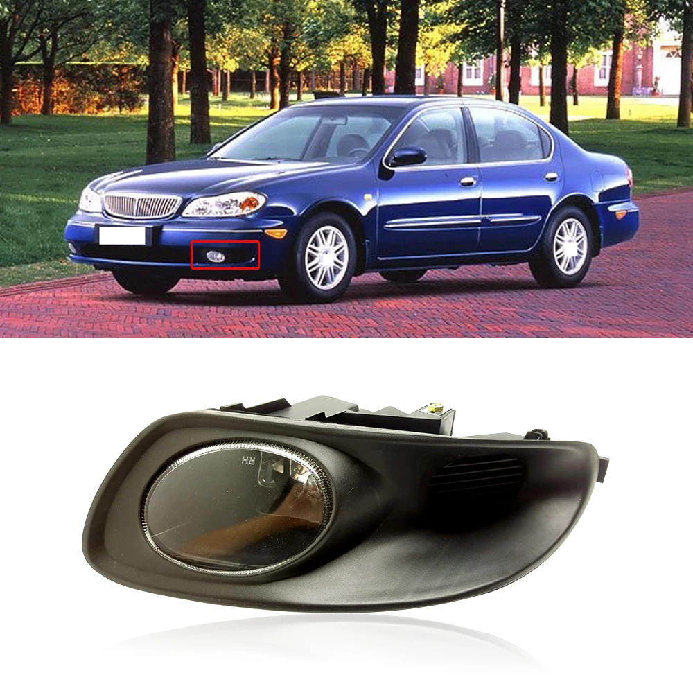 CAPQX для Nissan Cefiro Maxima A33 1998 1999 2000 2001 2002 2003 2004 переднего бампера Туман светильник фар