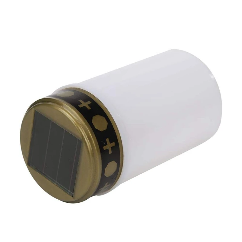 Белая могила Свеча для кладбища солнечный светильник s с ing светодиодный 1 шт |