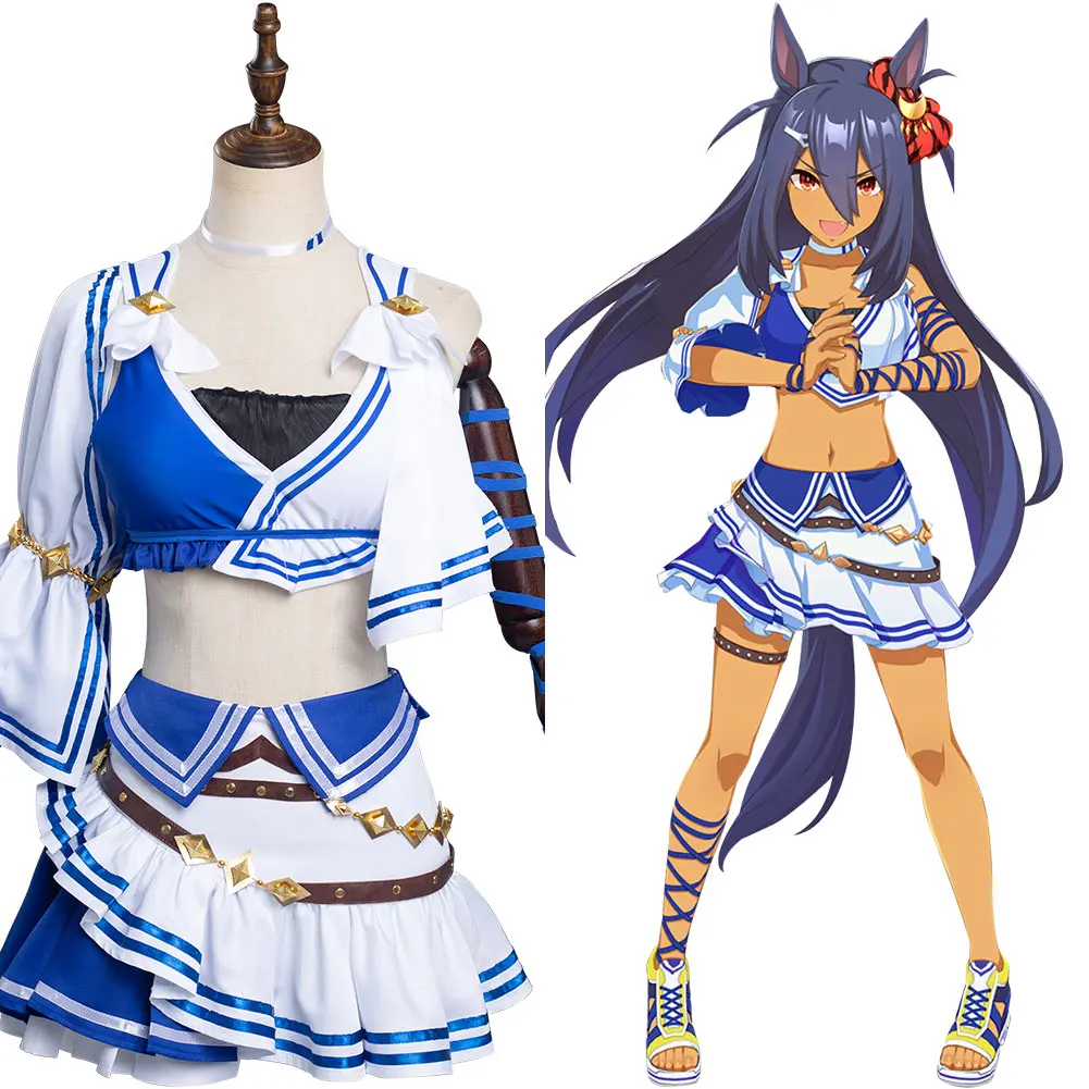 

Pretty Derby Hishi Amazon Cosplay Costume Outfits Halloween Carnival Suit