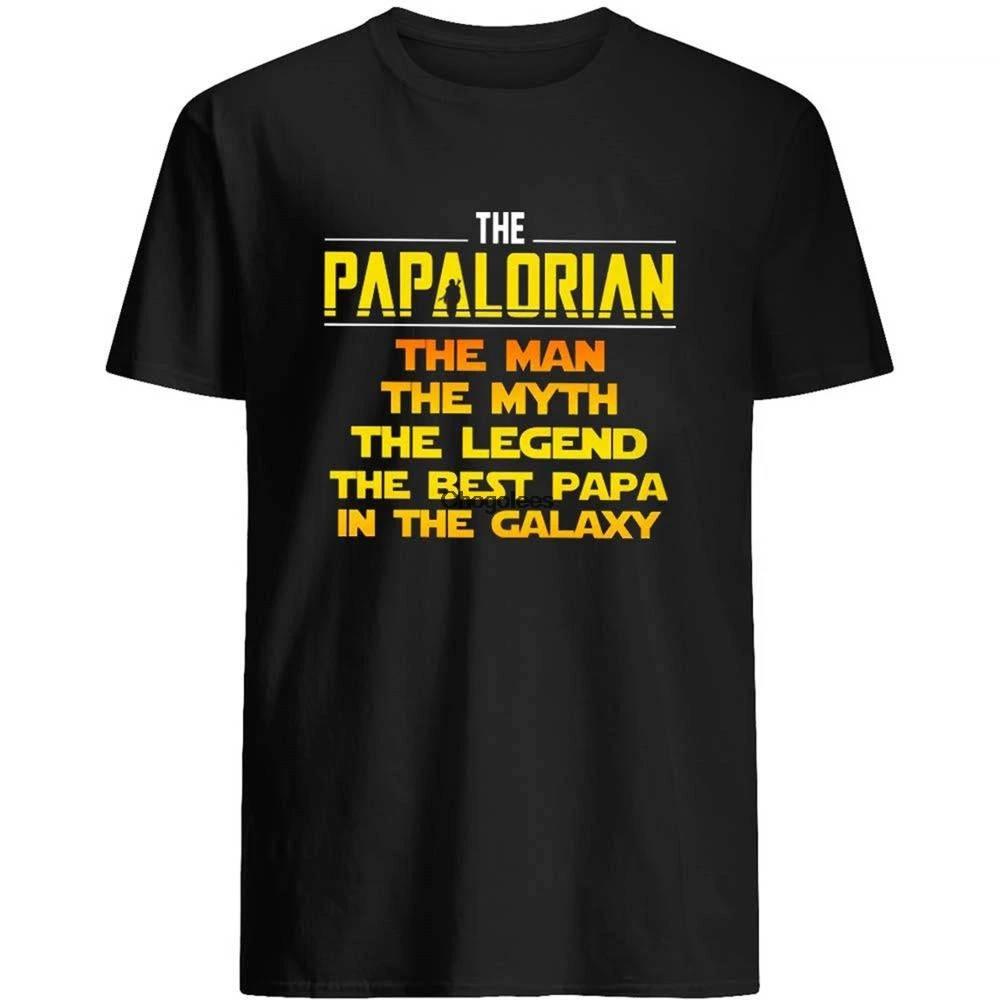 Футболка с изображением папы на День отца папапора человека мифа лучший подарок |