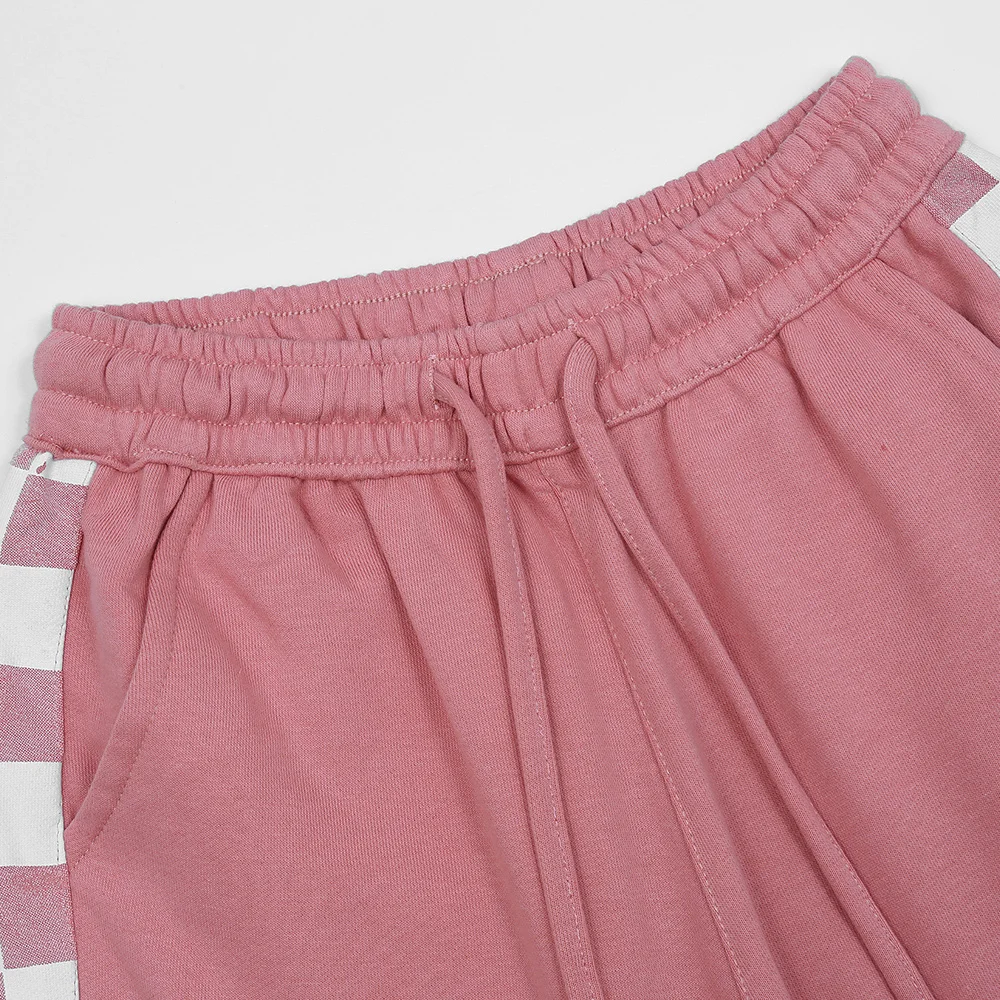 

Aolamegs Sweatpants Men Plaid Print Side Stripe Track Pants Casual Loose Cozy Joggers Trousers High Street All-match Streetwear