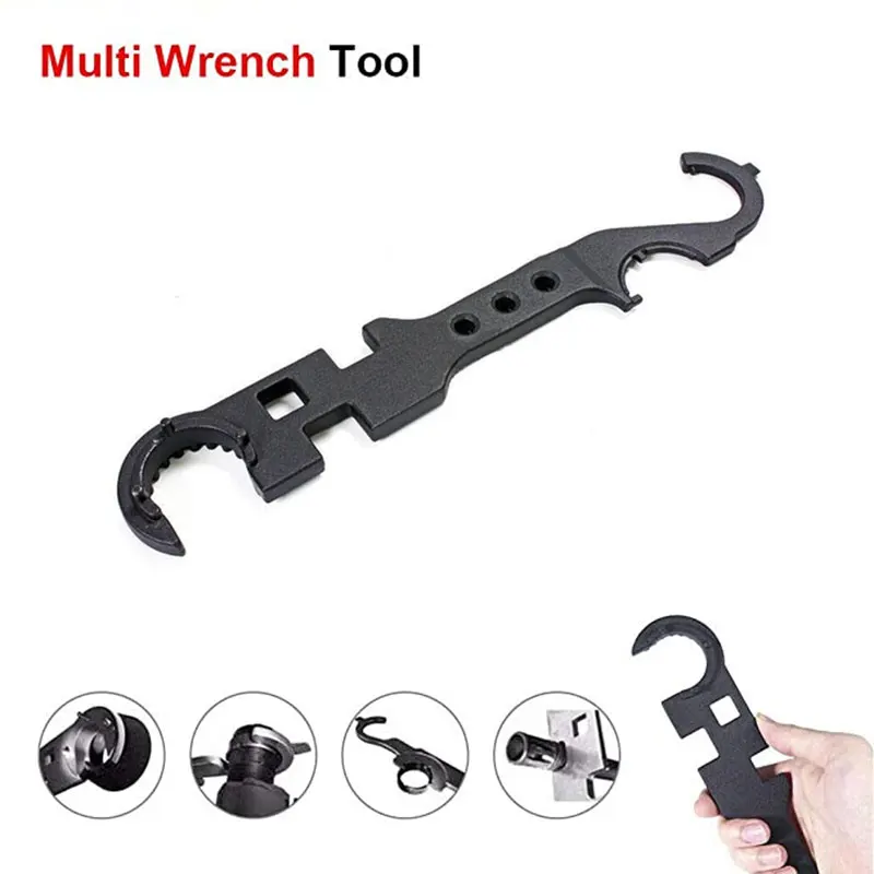 All In One Tactical Wrench AR15 Handguard Stock Barrel Removal Tools Upper Lower Vise Block Smithing Hunting Accessories | Спорт и