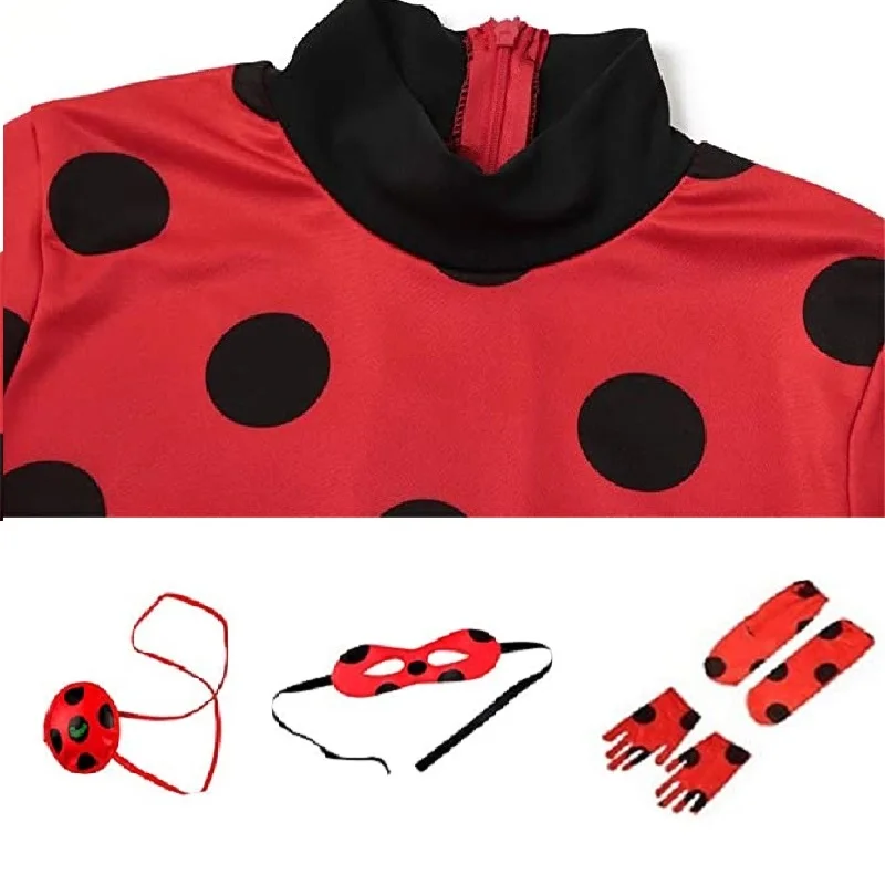 

Kids Girls Red Cosplay Costume Outlet - Child Size Ladybird Dress Up Children Halloween Suit