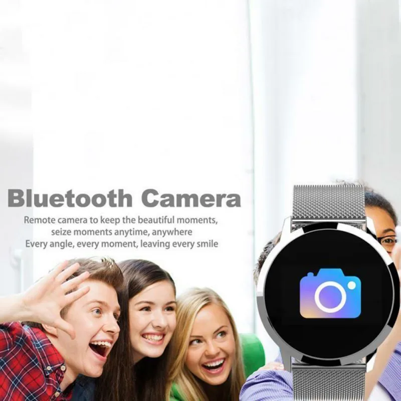 

Hot Color Screen Wristband Women's Fashion Watch Step Counter Fitness Tracker IP67 Waterproof Heart Rate Blood Pressure Monitor