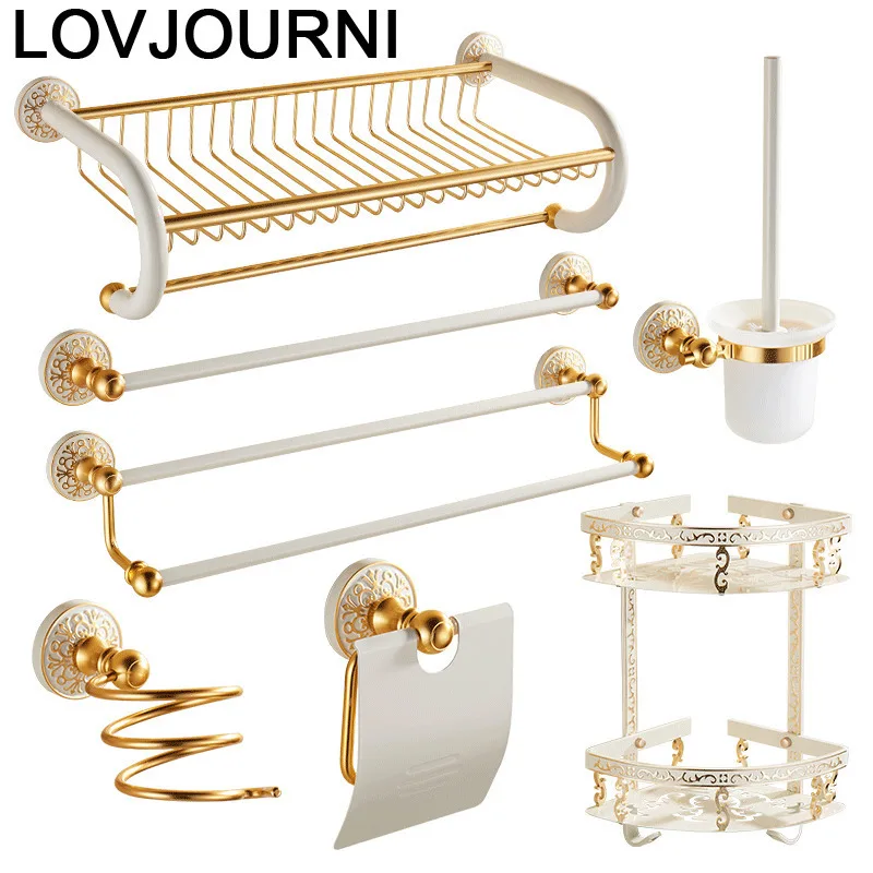 Accessori Badezimmer Etagere Mural Hair Dryer Rack Prateleira De Parede Mobile Bagno Banheiro Shelves Shower Wall Bathroom Shelf |