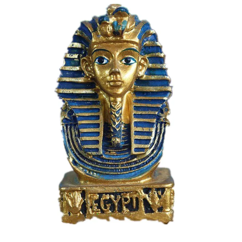 1 шт. полимерная Статуэтка маски Фараона из древнего Египта фигурка мамы домашний