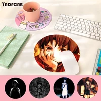 yndfcnb non slip pc experiments lain anime soft rubber professional gaming mouse pad gaming mousepad rug for pc laptop notebook
