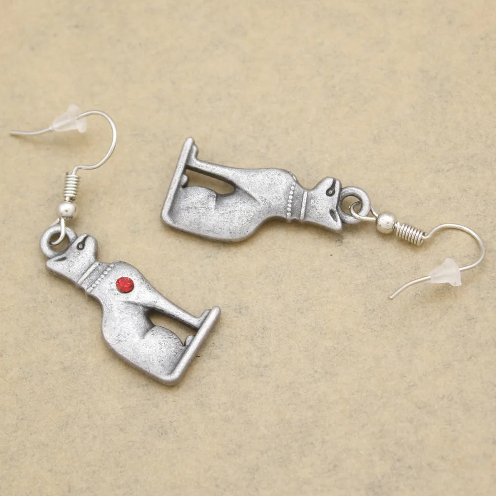 Винтажные посеребренные этнические египетская Клеопатра старинный Баст кошка