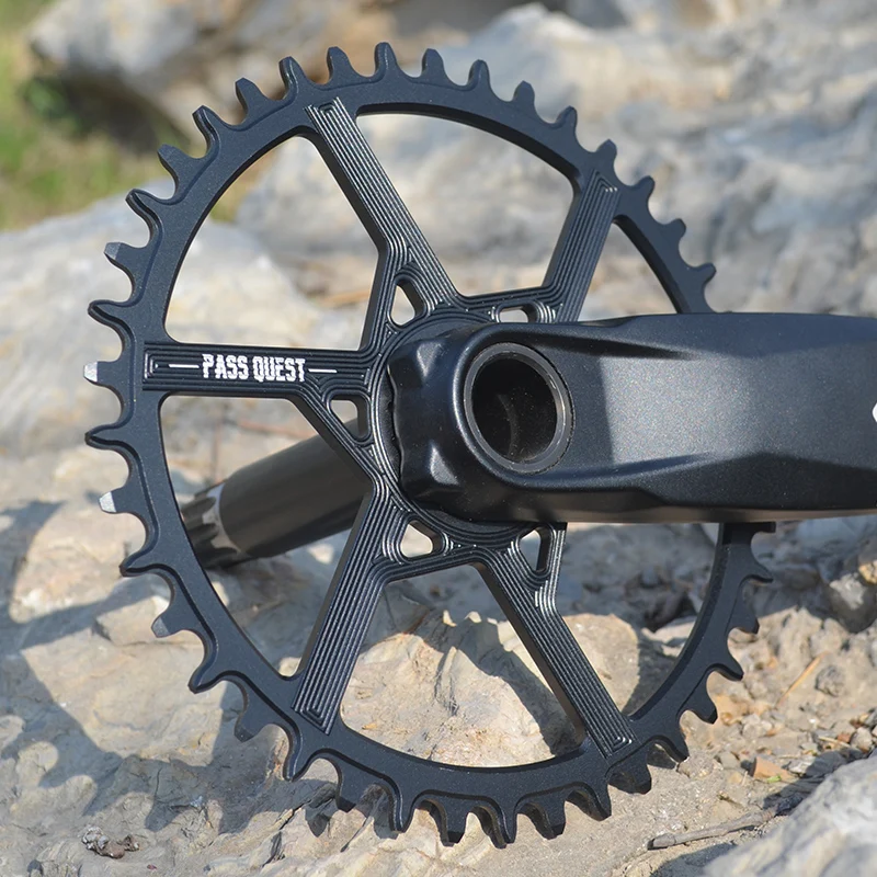 Проходное QUEST GXP круглое MTB узкое широкое кольцо/цепное кольцо 32T-42T Велосипедное