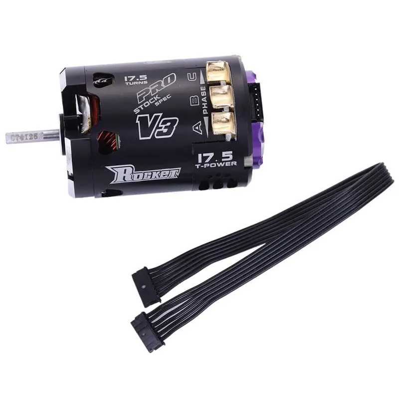 SURPASS HOBBY 540 V3 Rocket Motor Pro 10 5 T 13 17 21 Сенсорный бесщеточный двигатель для 1/10 RC гоночный