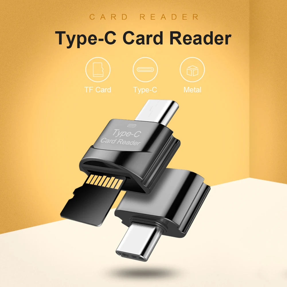 Адаптер USB 3 1 Type C для Micro-SD TF OTG кардридер подходит смартфона ноутбука кардридера |