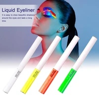 4 colors fluorescent liquid eyeliner waterproof softly cool quick drying make up beauty easy to color eyeliner pen cosmetics