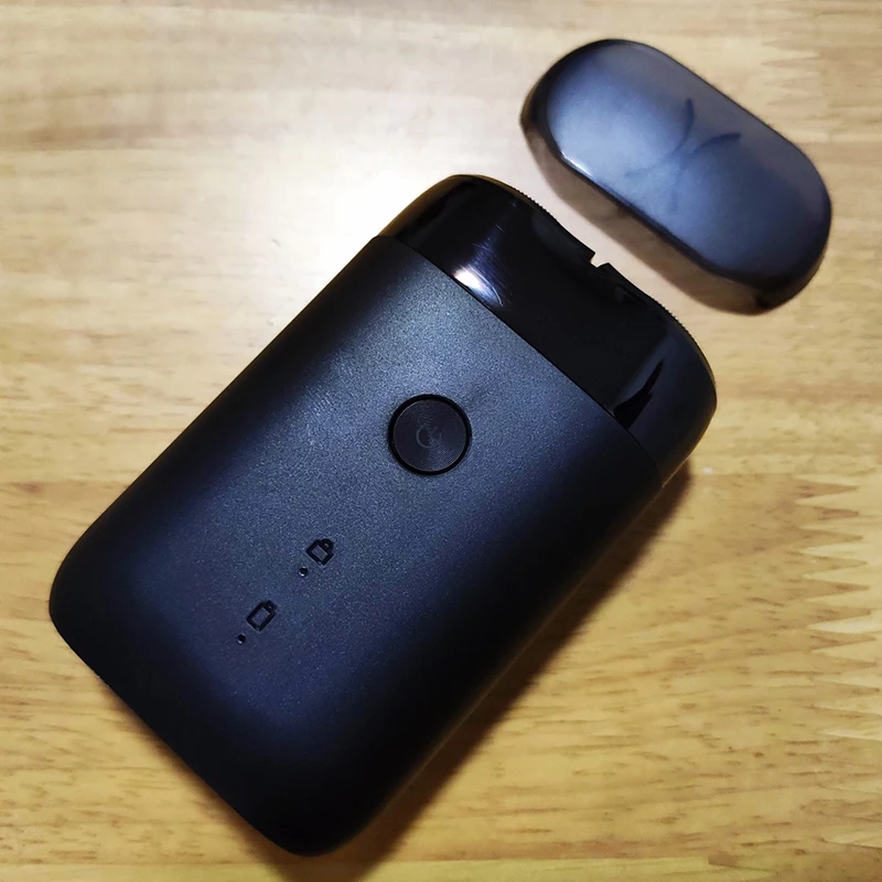 Xiaomi Mijia, мужская электробритва, портативная, 2 лезвия, электронный триммер для бороды, USB Перезаряжаемый, умный станок для бритья бороды