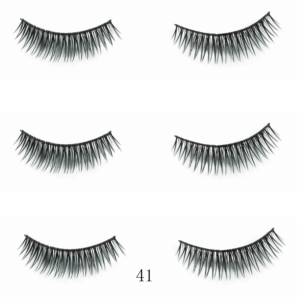 Новые 3 Парижа норковые ресницы натуральные длинные 3d из шерсти норки