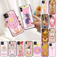 anime cardcaptor sakura card phone case for iphone 13 11 8 7 6 6s plus 7 plus 8 plus x xs max 5 5s xr 12 11 pro max se 2020 case