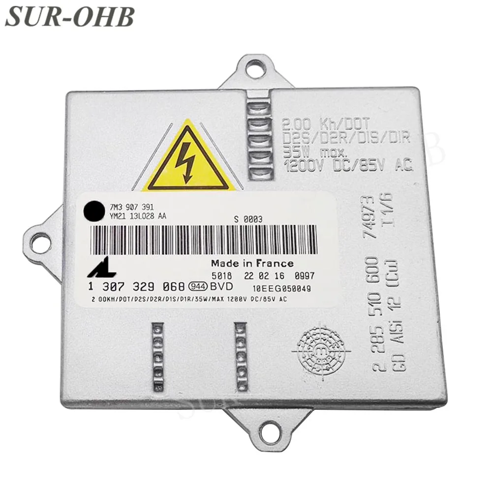 Оригинальные AL 1307329068 D2S Ксеноновые фары 7M3907391 YM21 13L028AA HID D2R балласт 1T0907391 для MK4 1 307