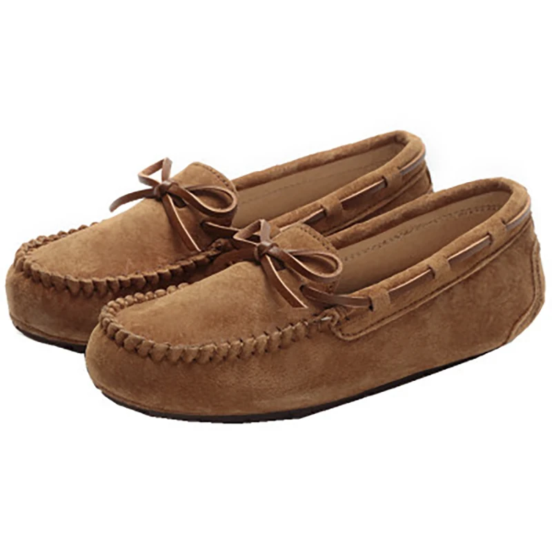 

2021 Stunning New Woman Shoes 2020 Genuine Leather Women Flats Lady Loafers Casual Shoes Moccasins Spring Autumn Flat Shoes