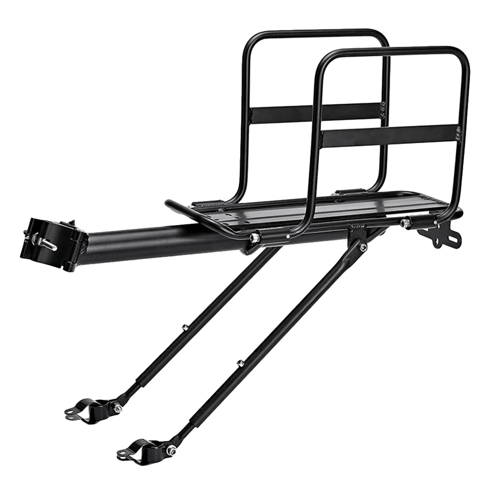 

1Pc Mountain Bike Cargo Rack Strong Bearing Capacity Bike Rear Rack Bike Rack