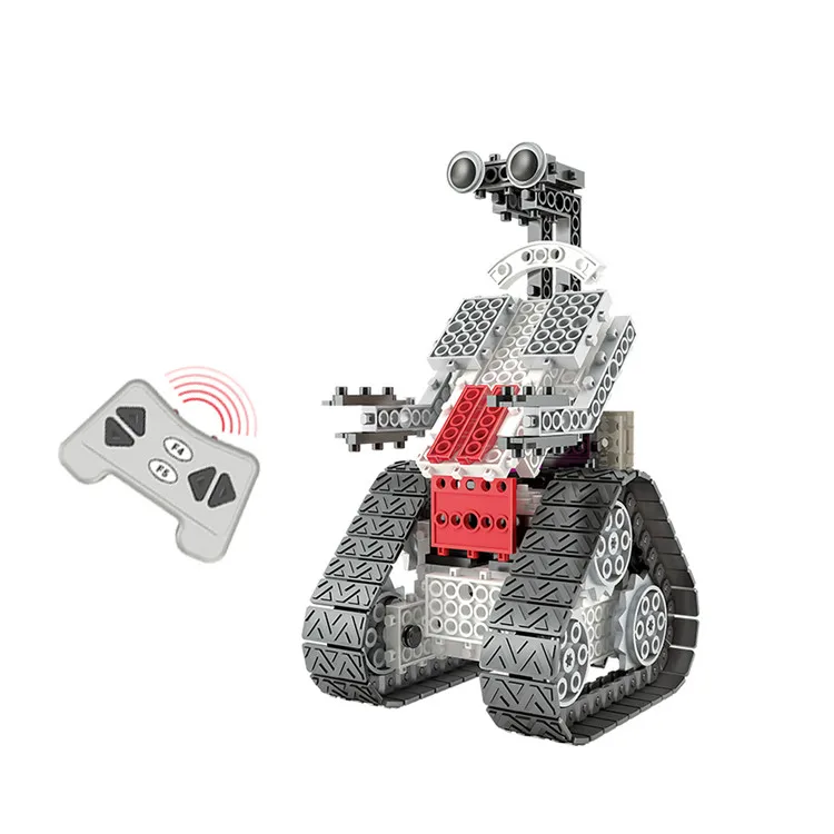 Ствол игрушка RC автомобиль строительные блоки техника 4In1 дистанционного
