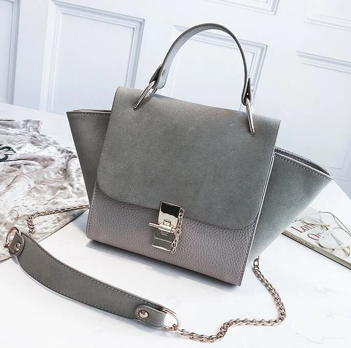 

European style Fashion Female bag 2021 New Quality Matte PU Leather Women's Designer Handbag Ladies Large Shoulder Messenger Bag