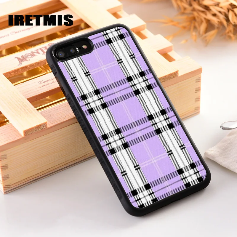 Iretmis Friends фиолетовый Monicas дверной Мягкий силиконовый чехол для телефона iPhone 7X6 6s Plus