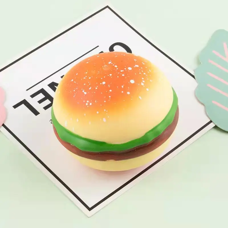 

Kids Toys Anti Stress Fidget Toy Pack Christmas Funny Hamburger Pinch Food Model Squish Cool Stuff Children Wducational for Kids