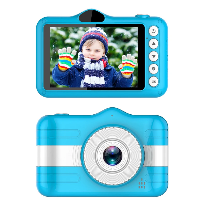 

Children Camera Video Camera 3.5-inch Digital Cute Toy 12MP 1080P Photography Optical Image Stabilizer