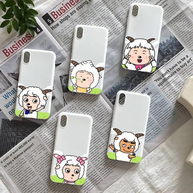 Чехол для телефона с изображением овцы и волка чехол Iphone 6 7 8 Plus X Xs Xr 11 12 13 Mini Pro