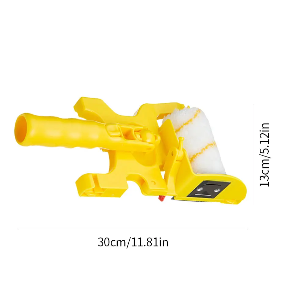

Clean-Cut Paint Edger Roller Brush Wall Ceiling Door Painting Roller Brush Painting Edging Tools for Wall Ceiling Door Brush