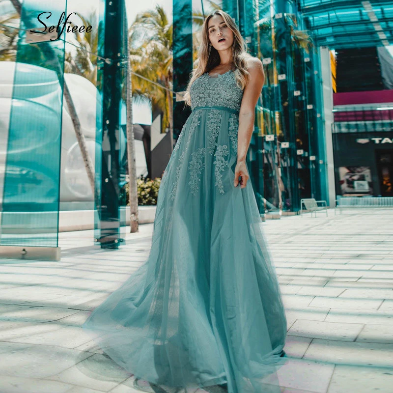 Женское платье с цветочной аппликацией Lange Jurken Элегантное Длинное Платье