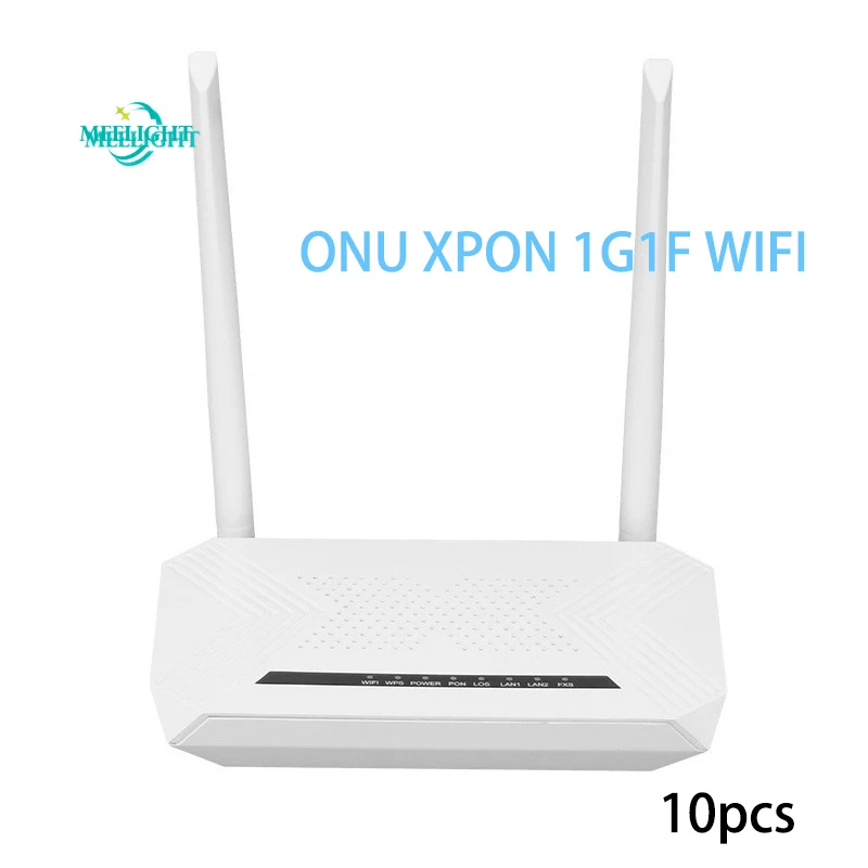 1 шт. ONU WiFi xpon 2 RJ45 FTTH волоконно-оптический модем 20 км интеллектуальное