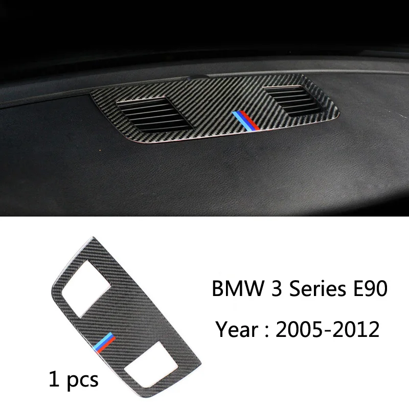Углеродное волокно для BMW E90 автомобильный Стайлинг консоль приборная панель