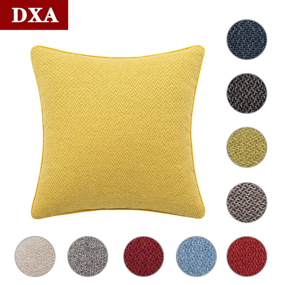 

Высококачественная простая декоративная наволочка из хлопка и льна, 30 Х5/45 х45