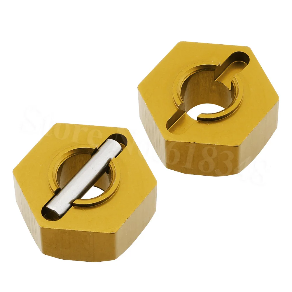 4 шт. алюминиевое колесо с шестигранным креплением W/штырьки (2*10) HSP 180007 (18019) для