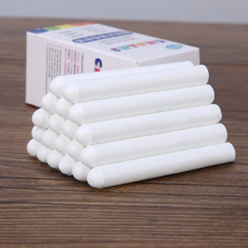 HOT-40PCS белый мел палочки пакет водорастворимых детских игровых площадок школы
