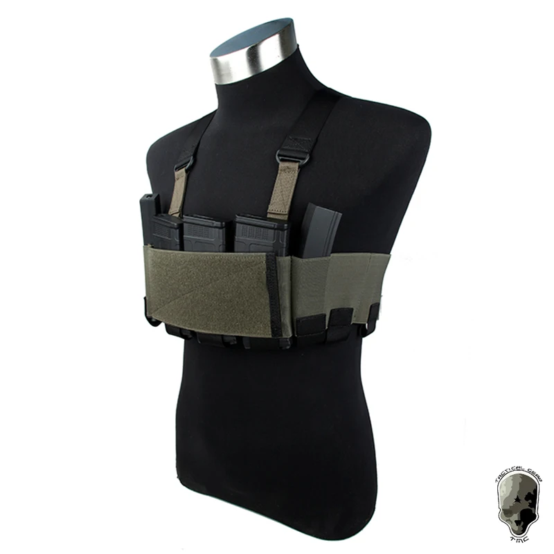 TMC Тактический RD нагрудная установка Легкая w/5 56 Mag сумка Airsoft Ready Rig 3533|Охотничьи