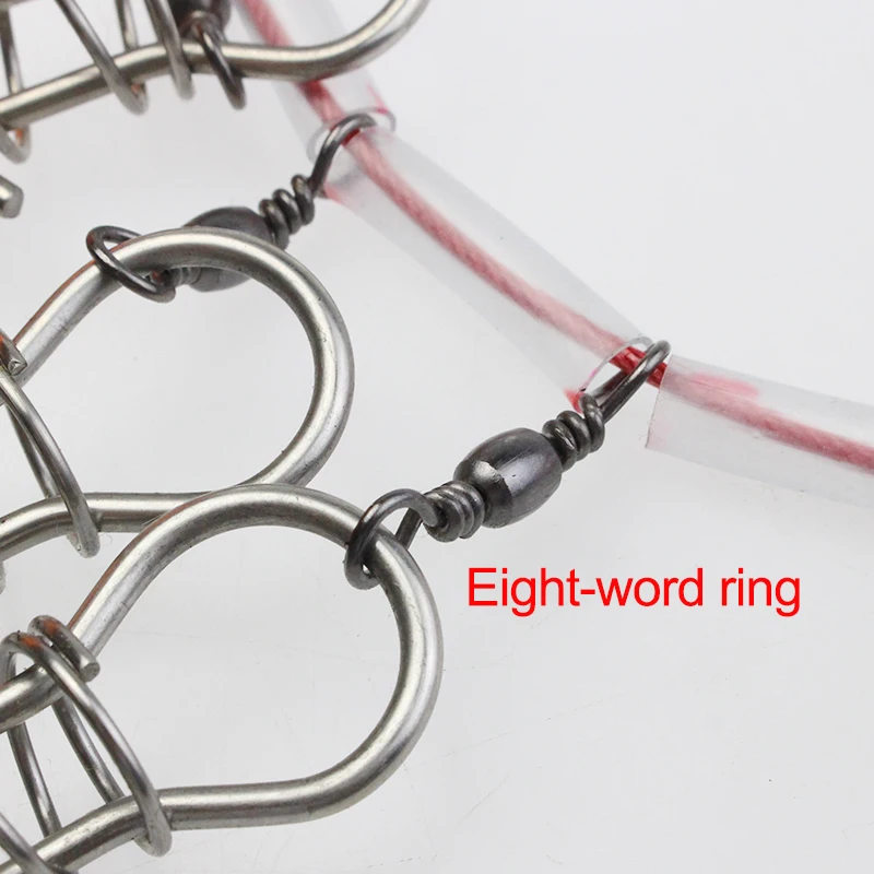 5 м рыболовный замок с пряжкой из нержавеющей стали для живой рыбы ремень