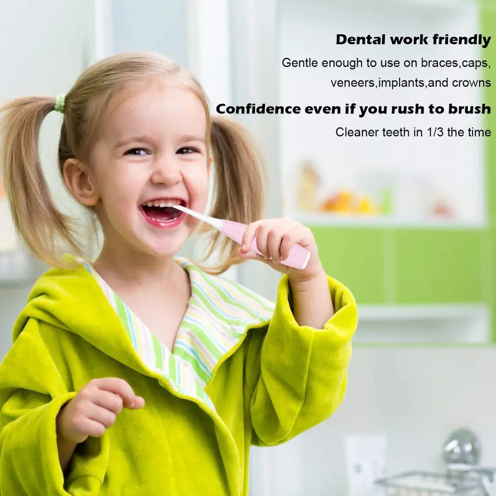 

Children Ultrasonic Waterproof Electric Toothbrush Home Soft Hair Rechargeable Teeth Brush Bathroom Supplies