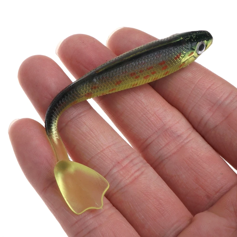 5 шт. рыболовные приманки мягкая искусственная рыба портом мама 9 см 5g