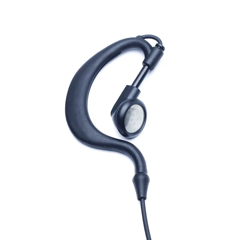 OPPXUN G-Shape Ear Hook Earpiece Headset Microphone for Hytera Walkie Talkie HYT PD780 PT580H PD702 Portable Radio Headphone