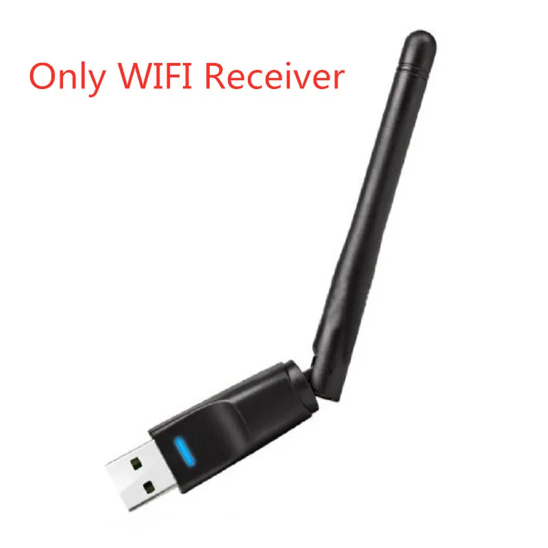 Only WIFI Receiver HD 1080p ТВ тюнер Dvb T2 Vga ТВ Dvb-t2 для монитора адаптер USB2.0 тюнер приемник спутниковый декодер Dvbt2 руководство по России - Цвет: Only WIFI Receiver
