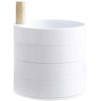 Вращающиеся коробки для хранения ювелирных изделий в скандинавском стиле чистый